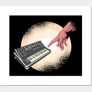 Sound Engineer Synthesizer Art Posters and Art